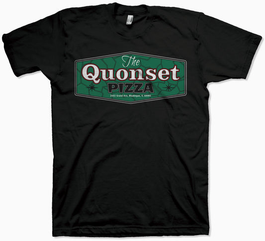 Quonset Logo / Black- Tee