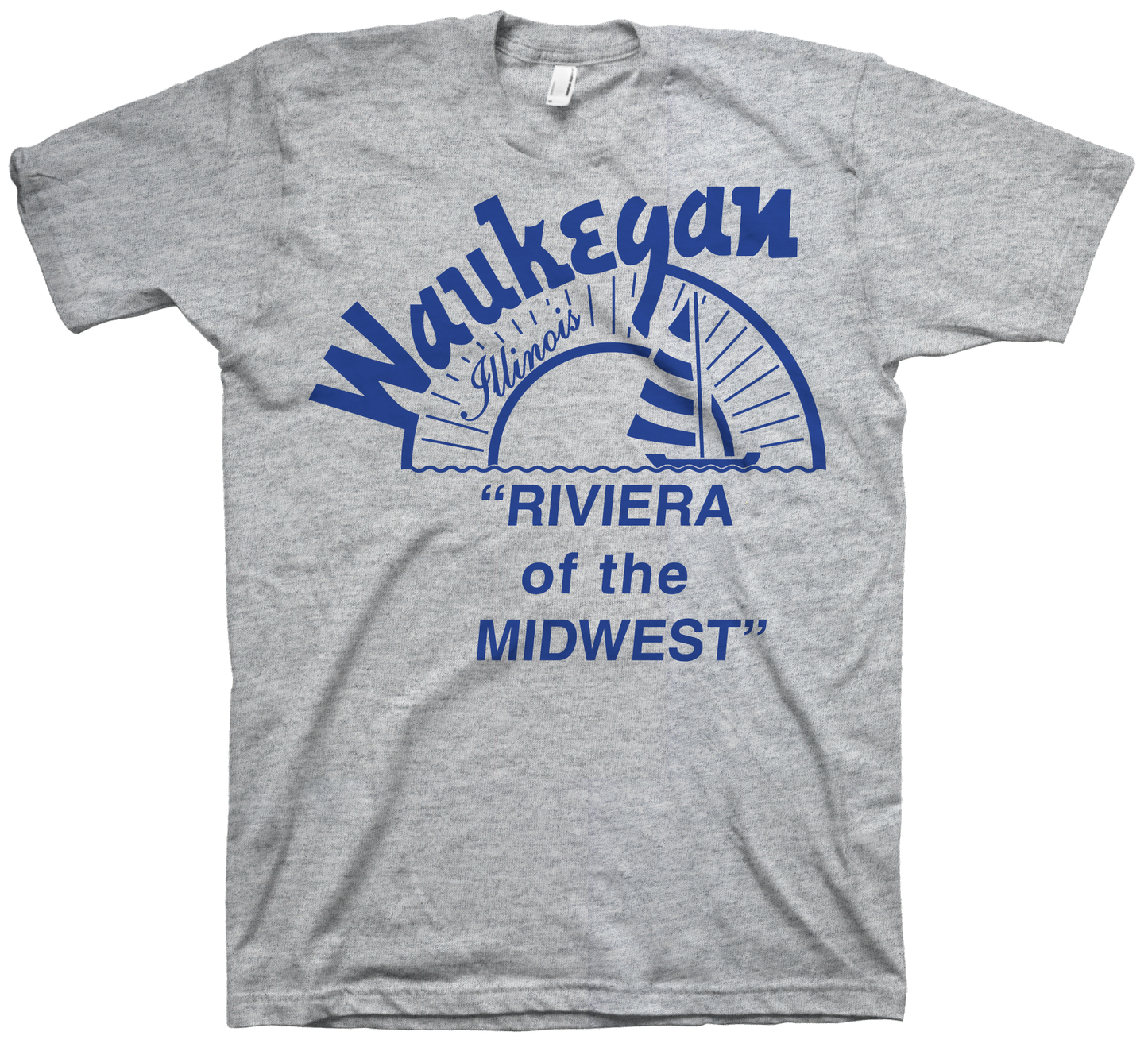 Riviera of The Midwest / Grey - Tee